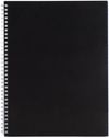 Am image of a Custom 8.5 x 11 in FSC Mix Remark 1 Subject Notebook in Black!