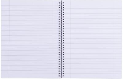 An image of a Custom 8.5 x 11 in FSC Mix Remark 1 Subject Notebook!