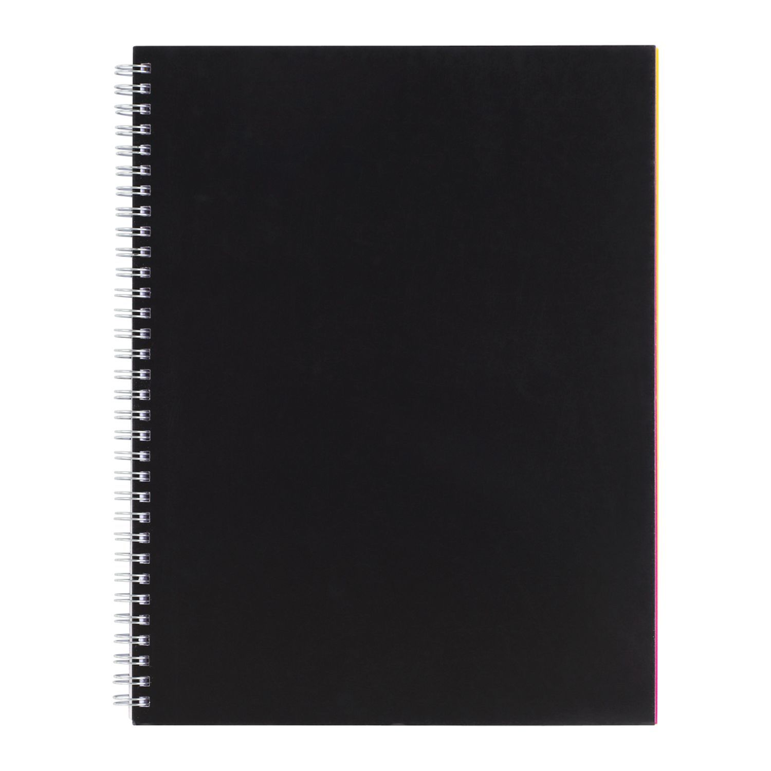 8.5 x 11 Remark FSC Recycled 5 subject Notebook in Black