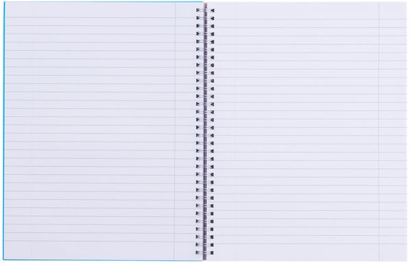 An image of a Custom 8.5 x 11 Remark FSC Recycled 5 subject Notebook!
