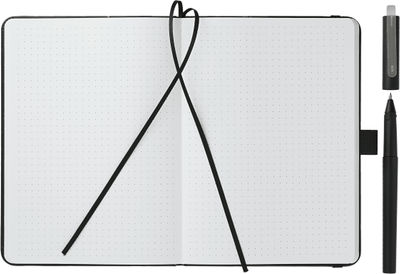 An image of a Custom 5in x 7in Bulleting Bound Notebook with Pen!