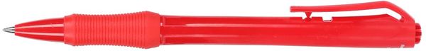 Am image of a Custom Slim Recycled ABS Gel Pen in Red!