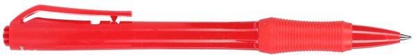 Am image of a Custom Slim Recycled ABS Gel Pen in Red!