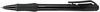 Am image of a Custom Slim Recycled ABS Gel Pen in Black!