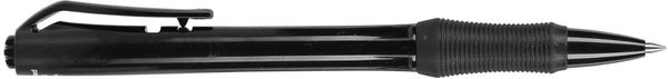 Am image of a Custom Slim Recycled ABS Gel Pen in Black!