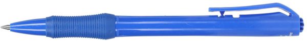 Am image of a Custom Slim Recycled ABS Gel Pen in Blue!