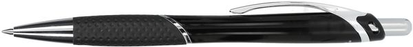 Am image of a Custom Pivot Recycled ABS Gel Pen in Black!