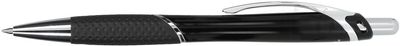 Am image of a Custom Pivot Recycled ABS Gel Pen in Black!
