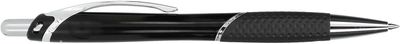Am image of a Custom Pivot Recycled ABS Gel Pen in Black!