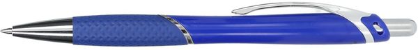 Am image of a Custom Pivot Recycled ABS Gel Pen in Blue!