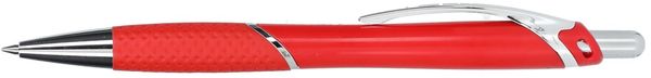 Am image of a Custom Pivot Recycled ABS Gel Pen in Red!