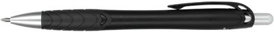 Am image of a Custom Incline Recycled ABS Gel Pen in Black!