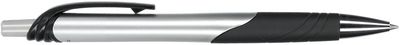 Am image of a Custom Crux Recycled ABS Gel Pen in Black!