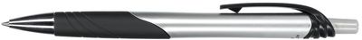Am image of a Custom Crux Recycled ABS Gel Pen in Black!