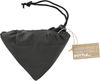 Am image of a Custom Bungalow RPET Foldable Shopper Tote in Black!