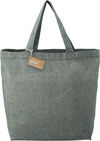 An image of a Custom Recycled 5oz Cotton Twill Grocery Tote in Dark Green!