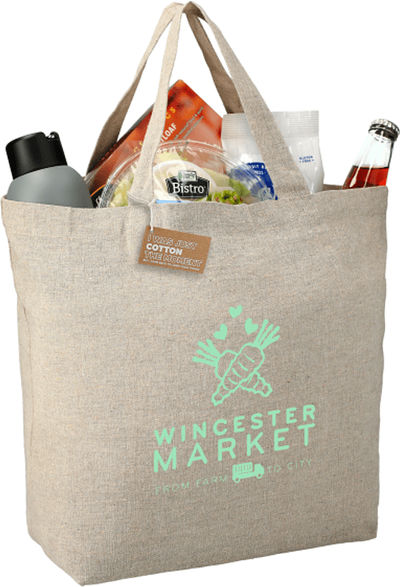 An image of a Custom Recycled 5oz Cotton Twill Grocery Tote!