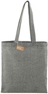 Am image of a Custom Recycled 5oz Cotton Twill Tote in Black!