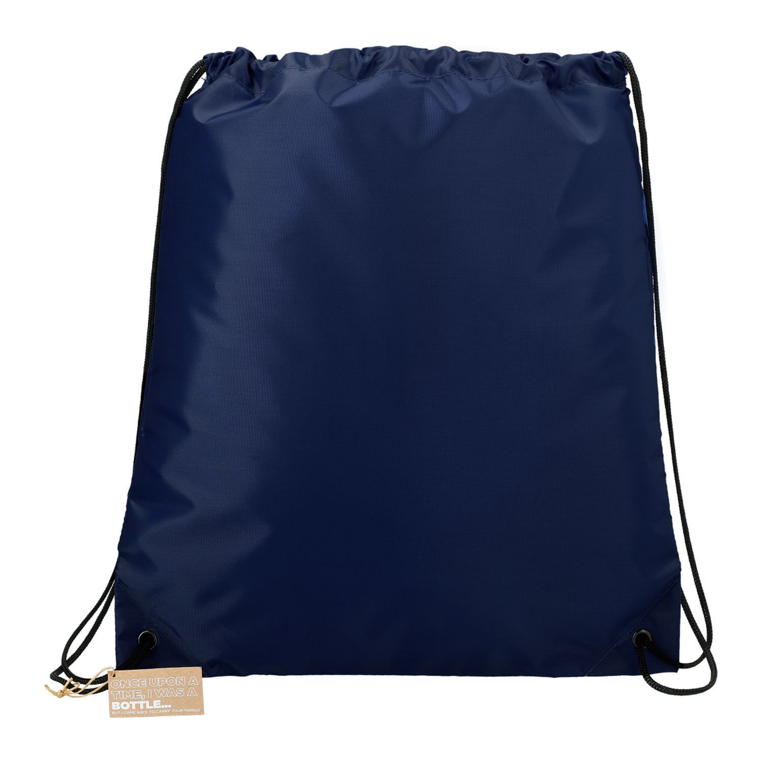 Oriole RPET Drawstring Bag in Navy