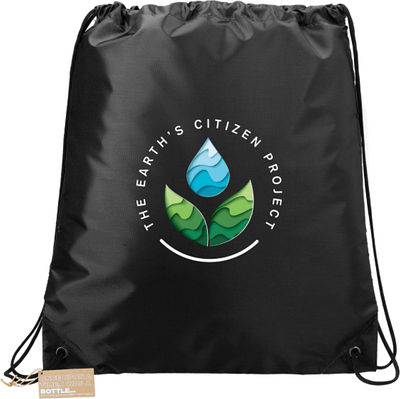 An image of a Custom Oriole RPET Drawstring Bag!