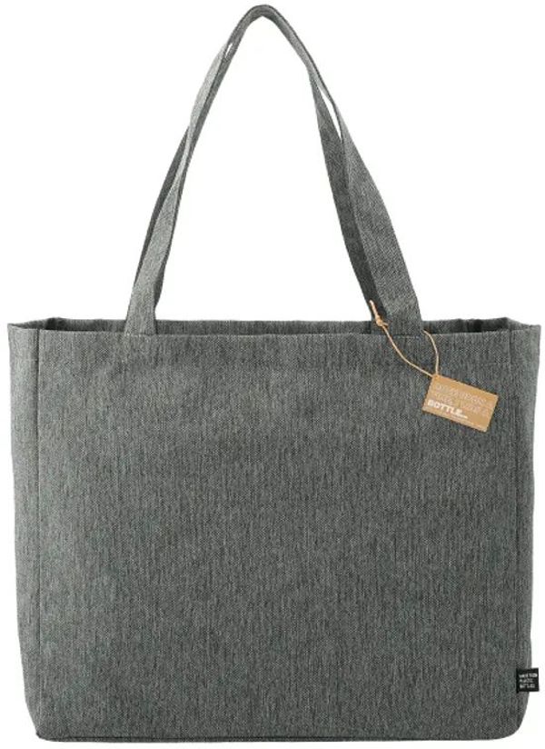 Am image of a Custom Vila Recycled All Purpose Tote in Graphite!