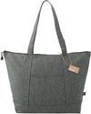 Am image of a Custom Vila Recycled Boat Tote in Graphite!