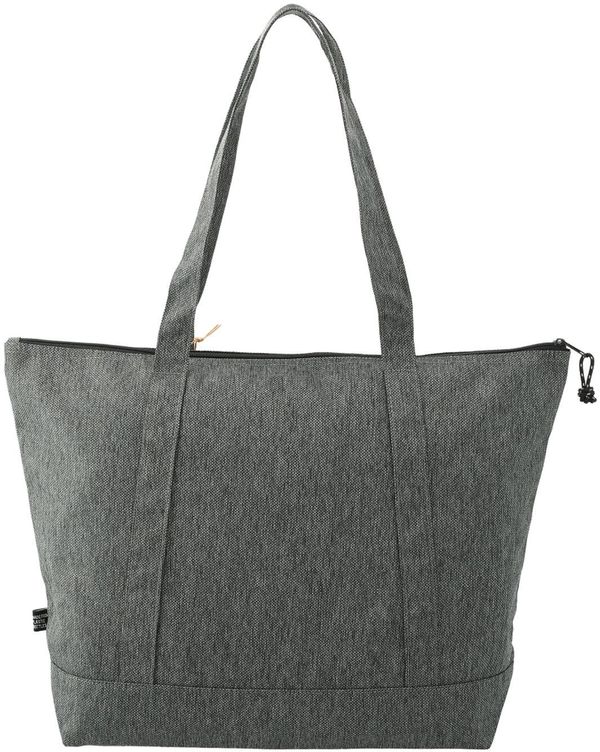 Am image of a Custom Vila Recycled Boat Tote in Graphite!