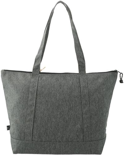 Am image of a Custom Vila Recycled Boat Tote in Graphite!