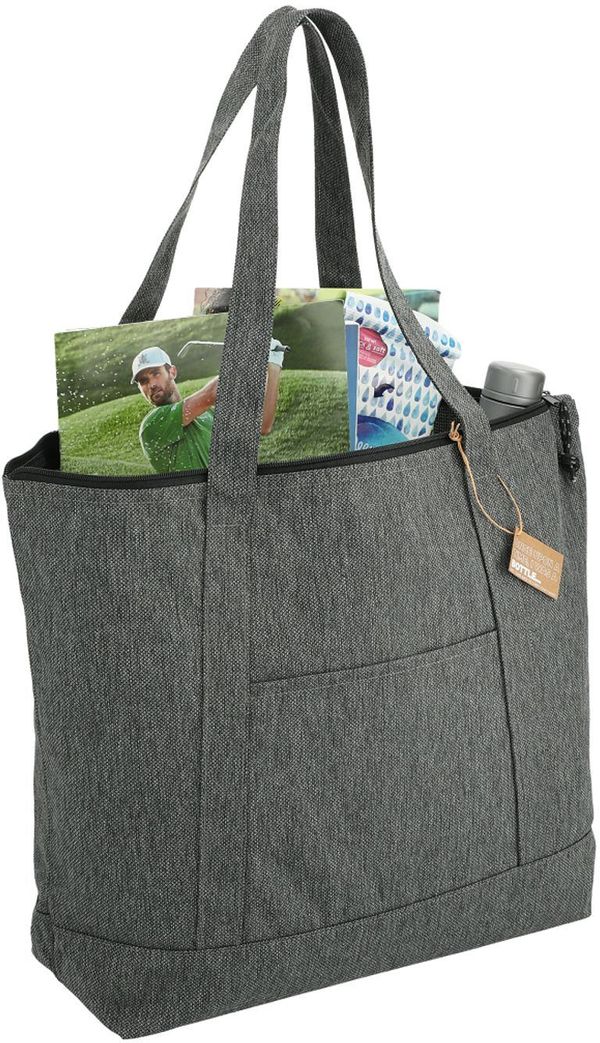An image of a Custom Vila Recycled Boat Tote!