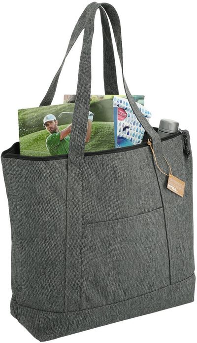 An image of a Custom Vila Recycled Boat Tote!