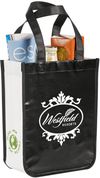 An image of a Custom Gloss Laminated Non Woven Gift Tote!