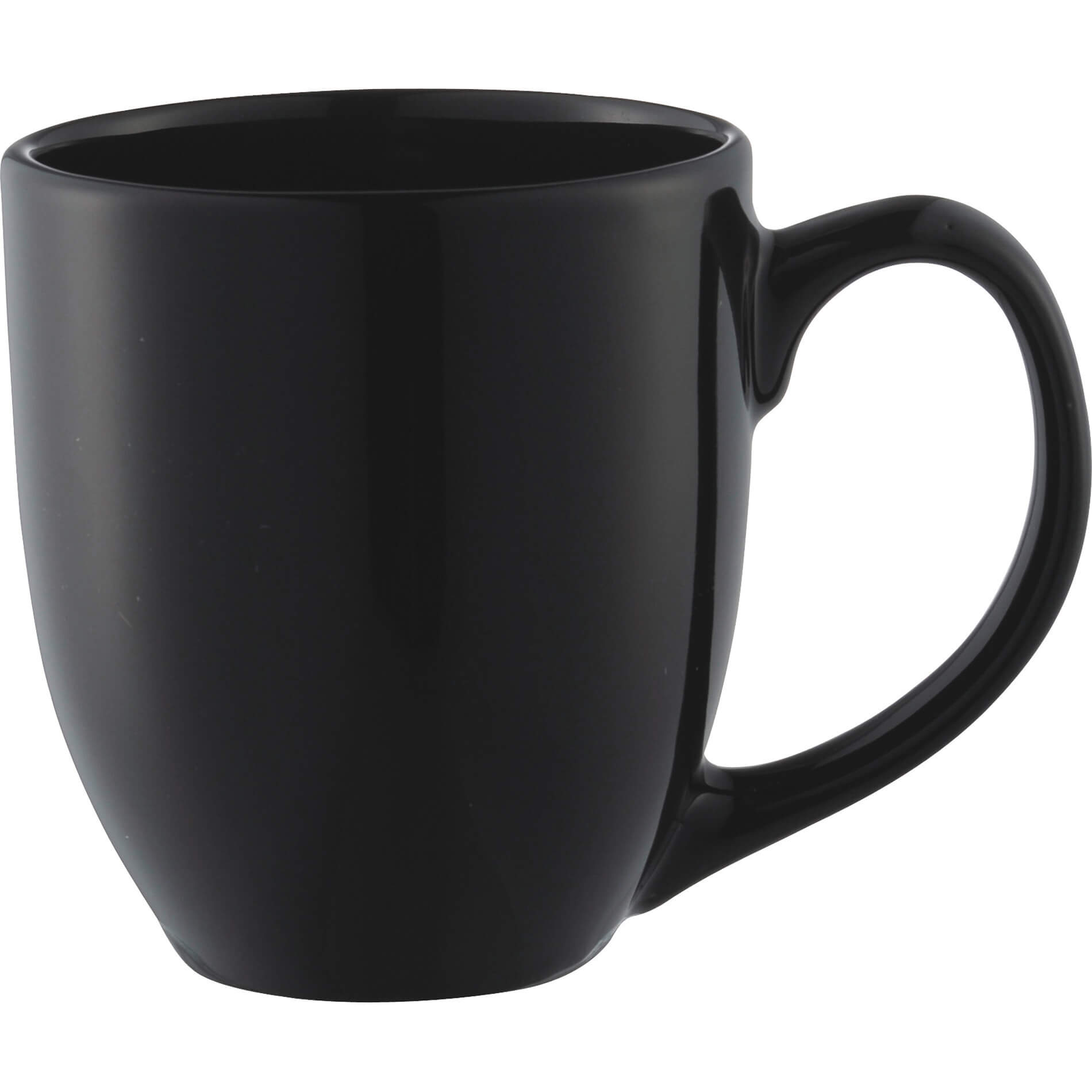 Zapata 15oz Ceramic Mug in Black