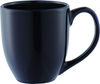 Am image of a Custom Zapata 15oz Ceramic Mug in Navy Blue!