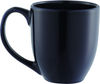 Am image of a Custom Zapata 15oz Ceramic Mug in Navy Blue!