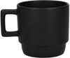 Am image of a Custom Paco 12oz Ceramic Mug in Black!