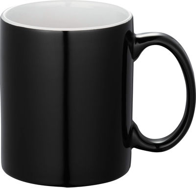 Am image of a Custom Bounty Spirit 11oz Ceramic Mug in Black!