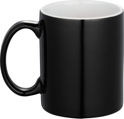 Am image of a Custom Bounty Spirit 11oz Ceramic Mug in Black!