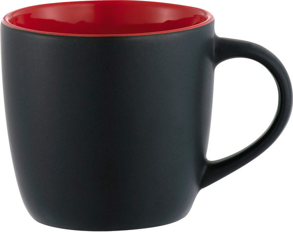 Am image of a Custom Riviera Electric 11oz Mug in Red!