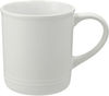 Am image of a Custom Bronx 12oz Ceramic Mug in White!