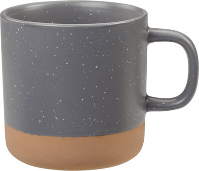 Am image of a Custom Santos 12oz Ceramic Mug in Gray!