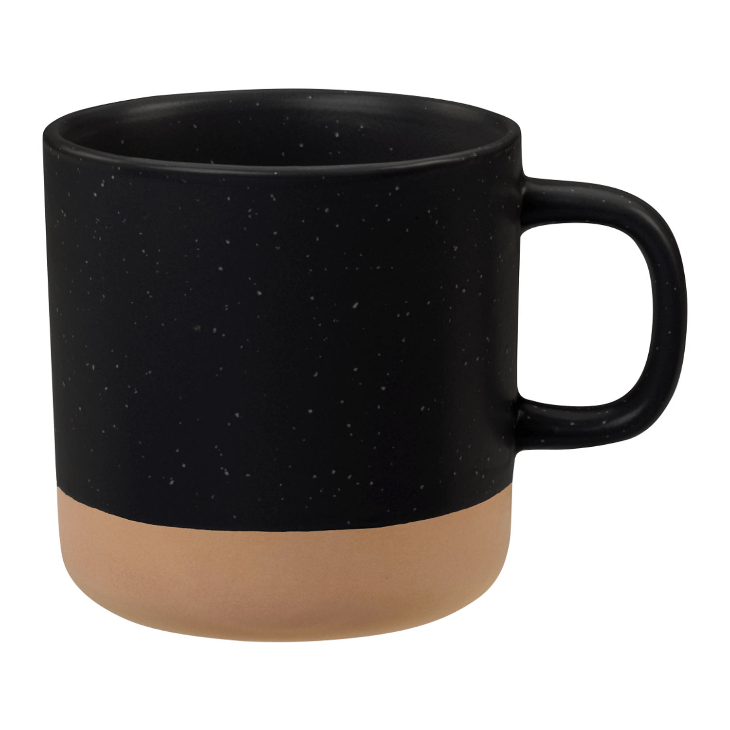 Santos 12oz Ceramic Mug in Black