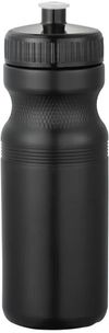 Am image of a Custom Easy Squeezy Spirit 24oz Sports Bottle in Black!
