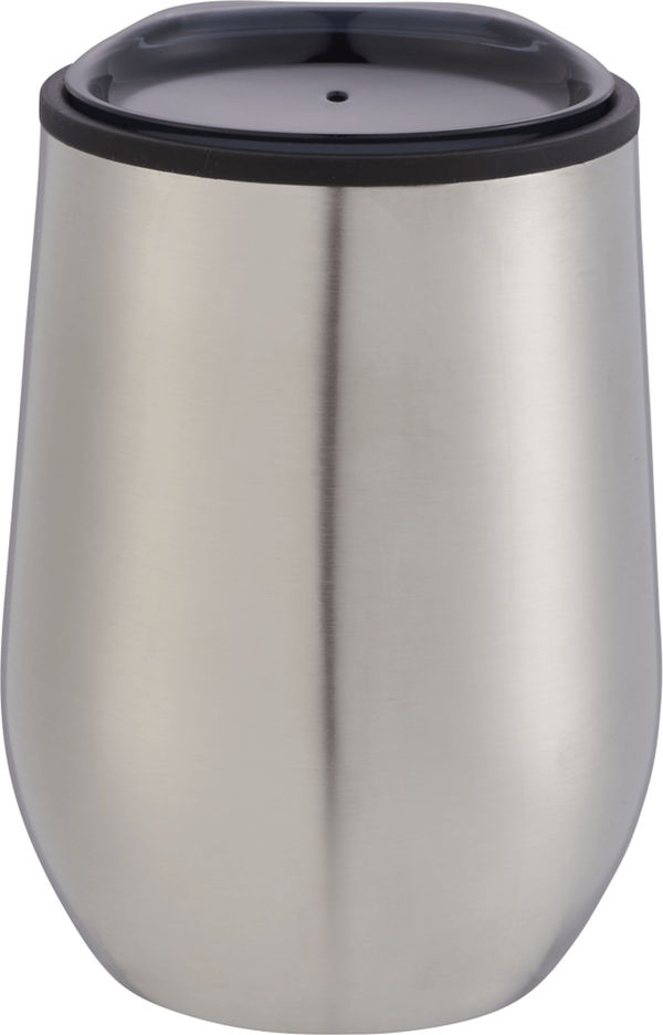 Am image of a Custom Brix 10oz Cup in Silver!