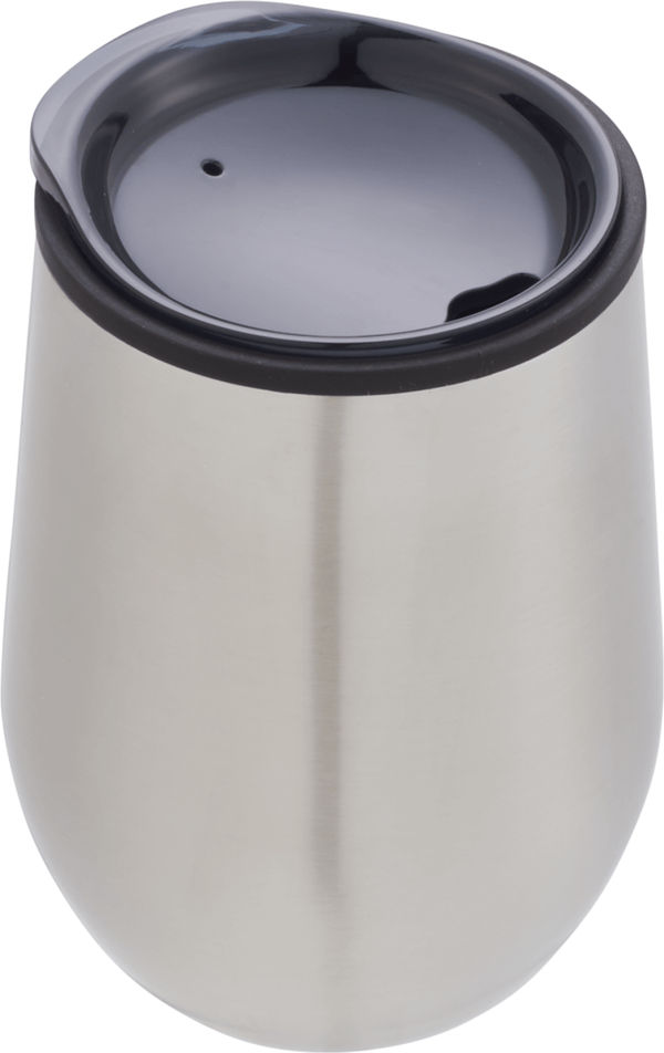 Am image of a Custom Brix 10oz Cup in Silver!