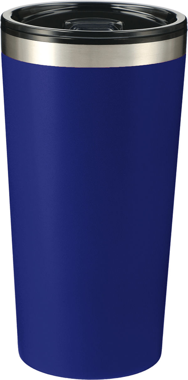 Am image of a Custom Thor 16oz Tumbler in Blue!