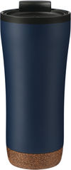 Am image of a Custom Valhalla 16oz Tumbler With Plastic Inner in Navy!