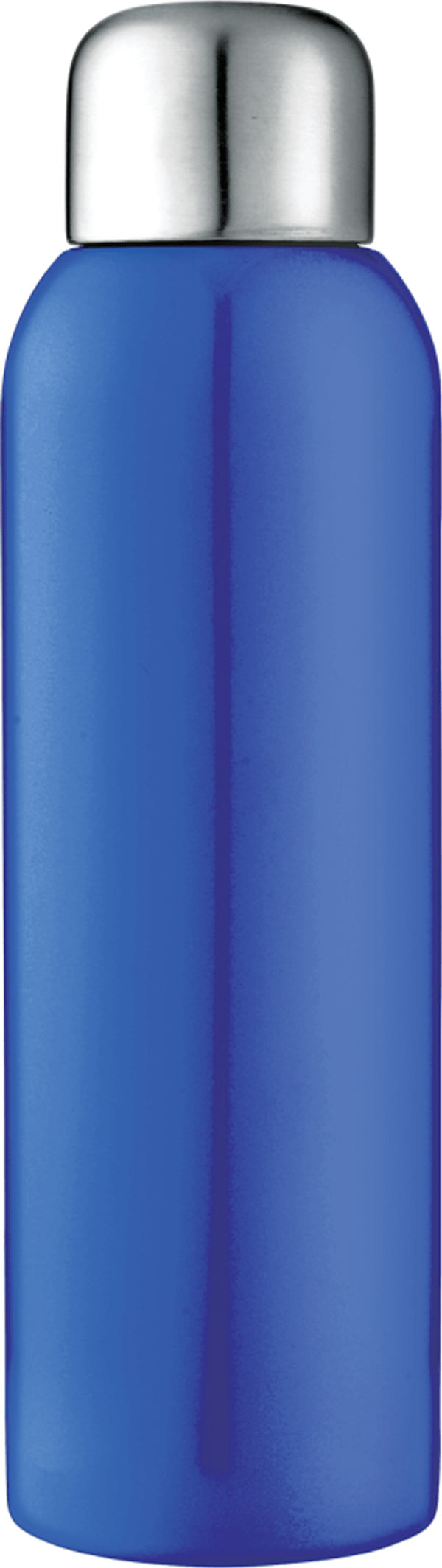 Am image of a Custom Guzzle 28oz Stainless Sports Bottle in Blue!