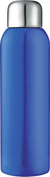 Am image of a Custom Guzzle 28oz Stainless Sports Bottle in Blue!