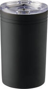 Am image of a Custom Sherpa 11oz Vacuum Tumbler & Insulator in Black!