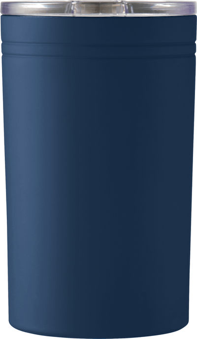 Am image of a Custom Sherpa 11oz Vacuum Tumbler & Insulator in Navy!